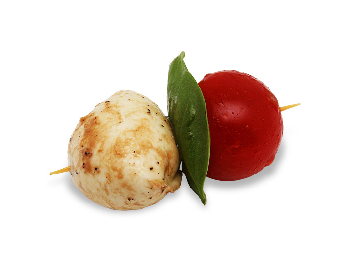 Brochette tomate cerise  mozzarella