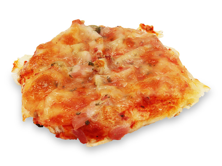 Mini pizza aux lardons